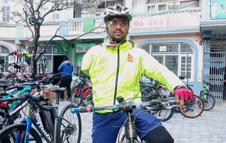 राम अधिकारी। तस्बिरः सबिना श्रेष्ठ/सेतोपाटी